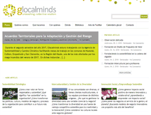Tablet Screenshot of glocalminds.com